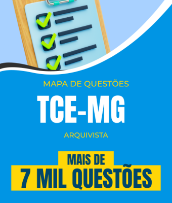 Mapa de Questões Online - TCE-MG - Arquivista - 7 Mil Questões - Imagem 1