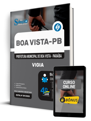 Apostila Prefeitura de Boa Vista-PB 2025 - Vigia - Imagem 1