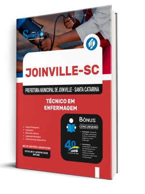 Apostila Prefeitura de Joinville-SC 2025 - Técnico Em Enfermagem - Imagem 2
