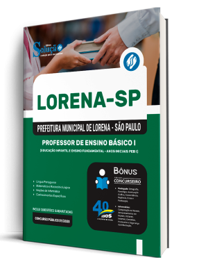 Apostila Prefeitura de Lorena - SP 2025 - Professor de Ensino Básico I (Educação infantil e Ensino Fundamental - anos iniciais PEB I) - Imagem 2