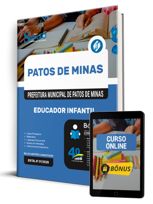 Apostila SME Patos de Minas-MG 2025 - Educador Infantil - Imagem 1