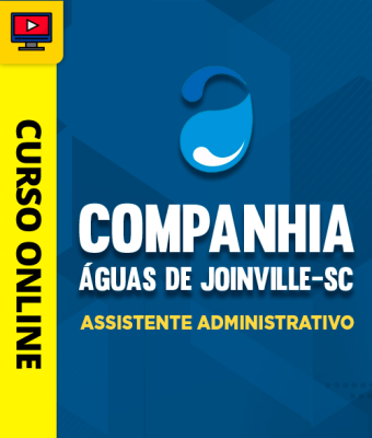Curso Companhia Águas de Joinville-SC - Assistente Administrativo - Imagem 1
