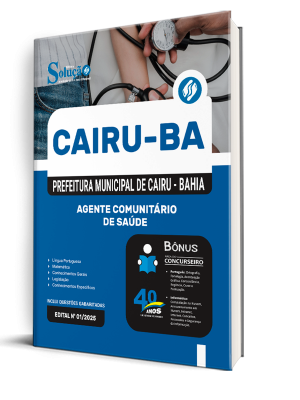 Apostila Prefeitura de Cairu - BA 2025 - Agente Comunitário de Saúde - Imagem 2