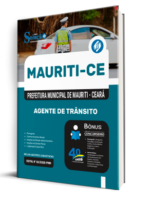 Apostila Prefeitura de Mauriti-CE 2025 - Agente de Trânsito - Imagem 2