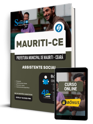 Apostila Prefeitura de Mauriti-CE 2025 - Assistente Social - Imagem 1