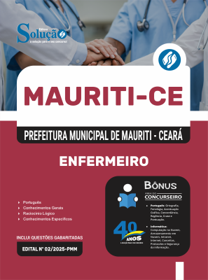 Apostila Prefeitura de Mauriti-CE 2025 - Enfermeiro - Imagem 3