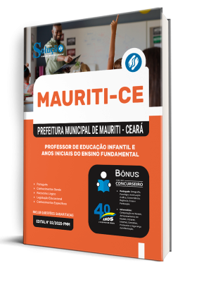 Apostila Prefeitura de Mauriti-CE 2025 - Professor De Educação Infantil e Anos Iniciais Do Ensino Fundamental - Imagem 2
