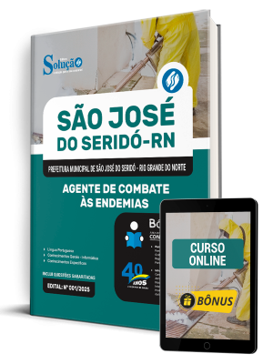 Apostila Prefeitura de São José do Seridó-RN 2025 - Agente de Combate às Endemias - Imagem 1
