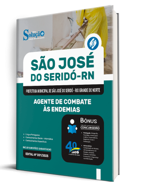 Apostila Prefeitura de São José do Seridó-RN 2025 - Agente de Combate às Endemias - Imagem 2