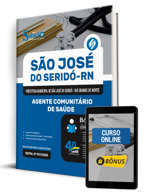Apostila Prefeitura de São José do Seridó-RN 2025 - Agente Comunitário de Saúde - Imagem 1