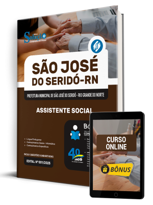 Apostila Prefeitura de São José do Seridó-RN 2025 - Assistente Social - Imagem 1