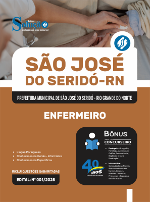 Apostila Prefeitura de São José do Seridó-RN 2025 - Enfermeiro - Imagem 3