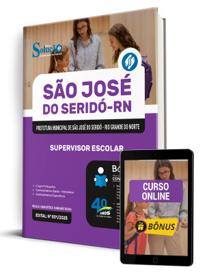 Apostila Prefeitura de São José do Seridó-RN 2025 - Supervisor Escolar - Imagem 1