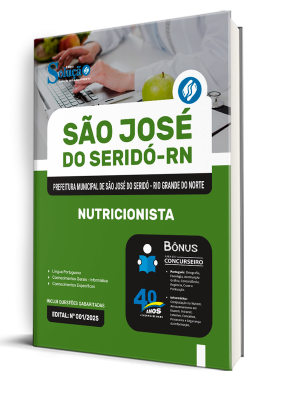 Apostila Prefeitura de São José do Seridó-RN 2025 - Nutricionista - Imagem 2