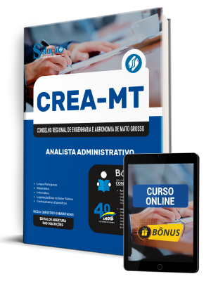 Apostila CREA-MT 2025 - Analista Administrativo - Imagem 1