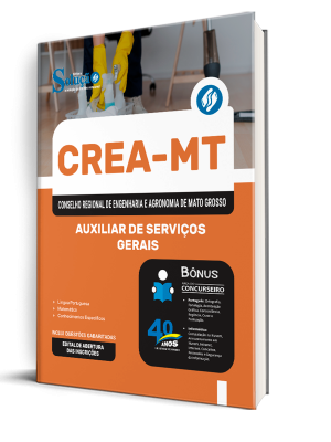 Apostila CREA-MT 2025 - Auxiliar de Serviços Gerais - Imagem 2