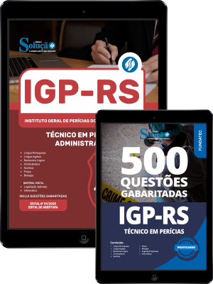 Combo IGP-RS - Técnico em Perícias - Administração - Imagem 1