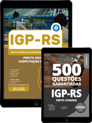 Combo IGP-RS - Perito Criminal -  Computação Forense - Imagem 1
