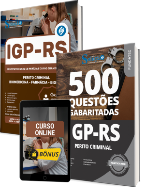 Combo IGP-RS - Perito Criminal - Biomedicina - Farmácia - Biologia - Imagem 1