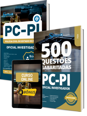 Combo PC-PI - Oficial Investigador - Imagem 1