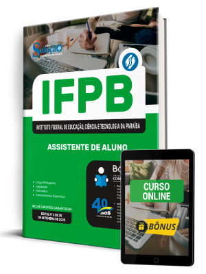Apostila IFPB 2025 - Assistente de Aluno - Imagem 1