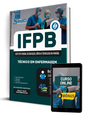 Apostila IFPB 2025 - Técnico em Enfermagem - Imagem 1