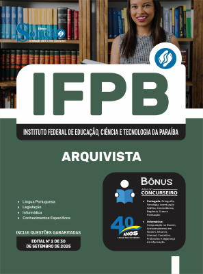 Apostila IFPB 2025 - Arquivista - Imagem 3