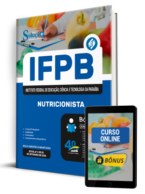 Apostila IFPB 2025 - Nutricionista - Imagem 1