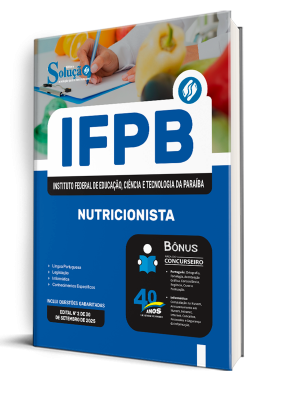 Apostila IFPB 2025 - Nutricionista - Imagem 2