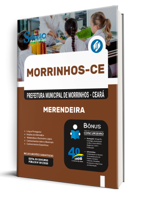 Apostila Prefeitura de Morrinhos-CE 2025 - Merendeira - Imagem 2