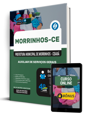 Apostila Prefeitura de Morrinhos-CE 2025 - Auxiliar de Serviços Gerais - Imagem 1