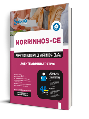 Apostila Prefeitura de Morrinhos-CE 2025 - Agente Administrativo - Imagem 2