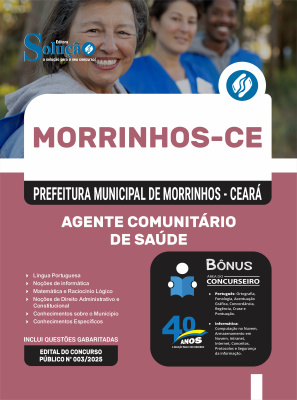 Apostila Prefeitura de Morrinhos-CE 2025 - Agente Comunitário de Saúde - Imagem 3