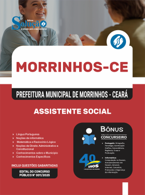 Apostila Prefeitura de Morrinhos-CE 2025 - Assistente Social - Imagem 3