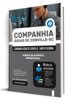 Apostila Companhia Águas de Joinville - SC 2025 - Agente de Suporte Operacional - Imagem 2