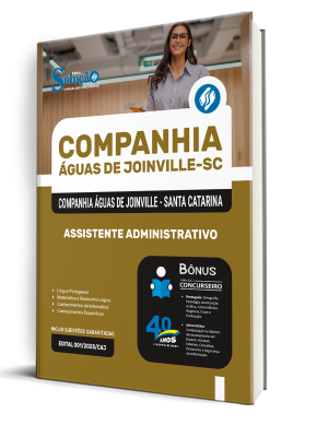 Apostila Companhia Águas de Joinville - SC 2025 - Assistente Administrativo(a) - Imagem 2