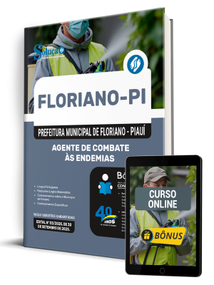 Apostila Prefeitura de Floriano-PI 2025 - Agente de Combate às Endemias - Imagem 1