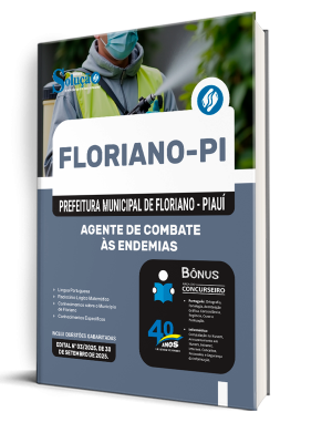 Apostila Prefeitura de Floriano-PI 2025 - Agente de Combate às Endemias - Imagem 2
