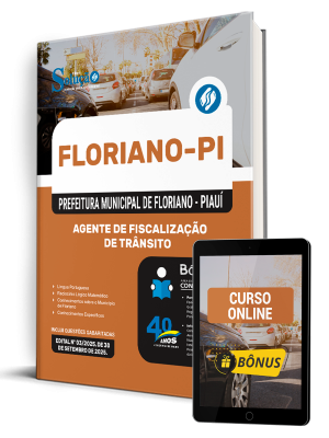 Apostila Prefeitura de Floriano-PI 2025 - Agente de Fiscalização de Trânsito - Imagem 1