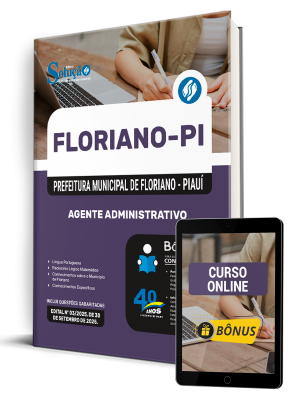 Apostila Prefeitura de Floriano-PI 2025 - Agente Administrativo - Imagem 1