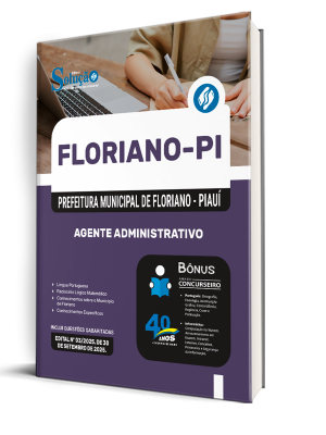 Apostila Prefeitura de Floriano-PI 2025 - Agente Administrativo - Imagem 2