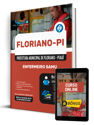 Apostila Prefeitura de Floriano-PI 2025 - Enfermeiro SAMU - Imagem 1