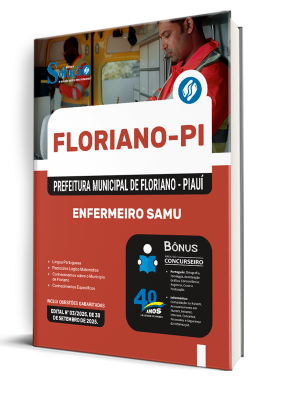 Apostila Prefeitura de Floriano-PI 2025 - Enfermeiro SAMU - Imagem 2
