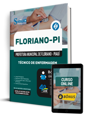 Apostila Prefeitura de Floriano-PI 2025 - Técnico de Enfermagem - Imagem 1