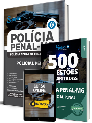 Combo Polícia Penal MG 2025 - Policial Penal - Imagem 1