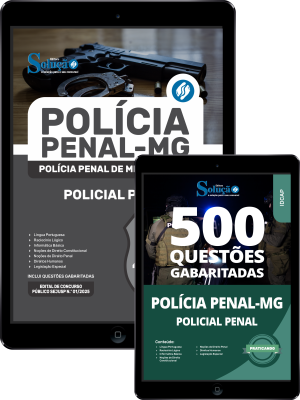 Combo Polícia Penal MG 2025 - Policial Penal - Imagem 1