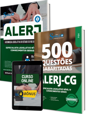 Combo ALERJ - Especialista Legislativo Nível IV - Conhecimentos Gerais - Imagem 1