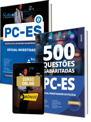 Combo PC-ES - Oficial Investigador de Polícia - Imagem 1