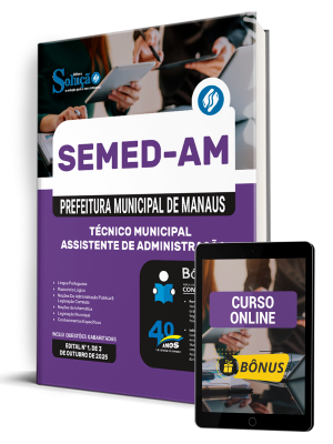 Apostila SEMED-AM 2025 - Técnico Municipal - Assistente de Administração - Imagem 1