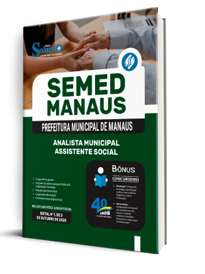 Apostila SEMED MANAUS 2025 - Analista Municipal - Assistente Social - Imagem 2